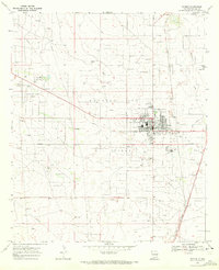 Download a high-resolution, GPS-compatible USGS topo map for Eunice, NM (1972 edition)