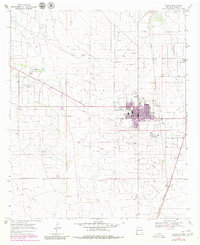 Download a high-resolution, GPS-compatible USGS topo map for Eunice, NM (1980 edition)