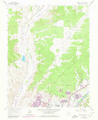 preview thumbnail of historical topo map of San Juan County, NM in 1963