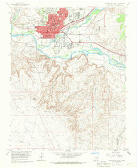 Download a high-resolution, GPS-compatible USGS topo map for Farmington South, NM (1970 edition)