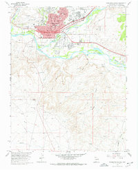 Download a high-resolution, GPS-compatible USGS topo map for Farmington South, NM (1969 edition)