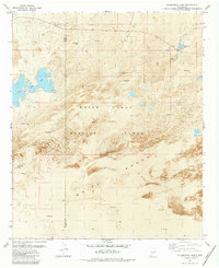 Download a high-resolution, GPS-compatible USGS topo map for Fifteenmile Lake, NM (1982 edition)