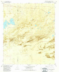 Download a high-resolution, GPS-compatible USGS topo map for Fifteenmile Lake, NM (1987 edition)