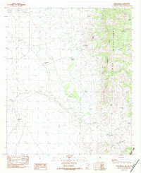 Download a high-resolution, GPS-compatible USGS topo map for Fitzpatricks, NM (1982 edition)