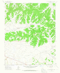 preview thumbnail of historical topo map of Sandoval County, NM in 1963