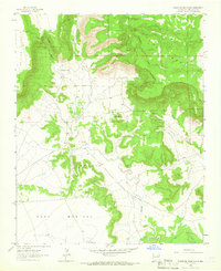 Download a high-resolution, GPS-compatible USGS topo map for Flagstone Mountain, NM (1966 edition)