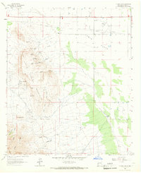Download a high-resolution, GPS-compatible USGS topo map for Florida Gap, NM (1967 edition)