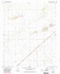 Download a high-resolution, GPS-compatible USGS topo map for Floyd SE, NM (1987 edition)