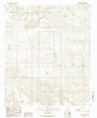 Download a high-resolution, GPS-compatible USGS topo map for Flying H, NM (1989 edition)