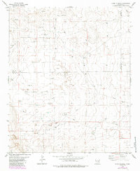preview thumbnail of historical topo map of Lea County, NM in 1978