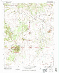 Download a high-resolution, GPS-compatible USGS topo map for Folsom, NM (1975 edition)