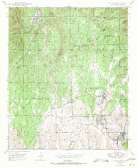 Download a high-resolution, GPS-compatible USGS topo map for Fort Bayard, NM (1971 edition)