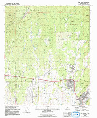 Download a high-resolution, GPS-compatible USGS topo map for Fort Bayard, NM (1992 edition)