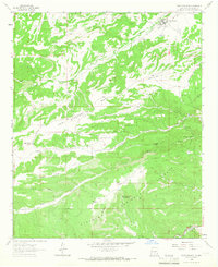 preview thumbnail of historical topo map of Lincoln County, NM in 1963