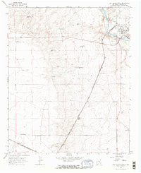 Download a high-resolution, GPS-compatible USGS topo map for Fort Sumner West, NM (1968 edition)