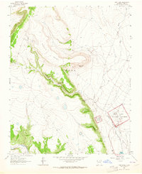 Download a high-resolution, GPS-compatible USGS topo map for Fort Union, NM (1964 edition)