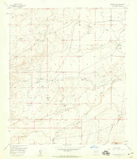 Download a high-resolution, GPS-compatible USGS topo map for Foster Ranch, NM (1959 edition)