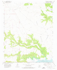 Download a high-resolution, GPS-compatible USGS topo map for Four V Ranch, NM (1975 edition)