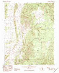 Download a high-resolution, GPS-compatible USGS topo map for French Mesa, NM (1983 edition)