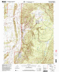 Download a high-resolution, GPS-compatible USGS topo map for French Mesa, NM (2003 edition)