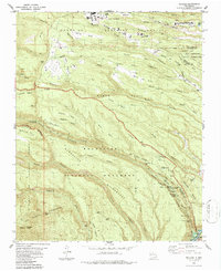 Download a high-resolution, GPS-compatible USGS topo map for Frijoles, NM (1987 edition)