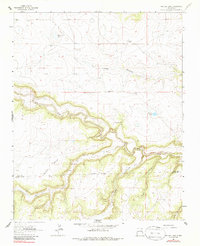 Download a high-resolution, GPS-compatible USGS topo map for Frutosa Lake, NM (1986 edition)