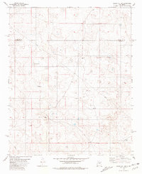 Download a high-resolution, GPS-compatible USGS topo map for Gacho Hill SE, NM (1981 edition)