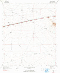 preview thumbnail of historical topo map of Luna County, NM in 1963