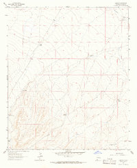 Download a high-resolution, GPS-compatible USGS topo map for Gage SE, NM (1966 edition)
