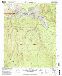 Download a high-resolution, GPS-compatible USGS topo map for Gallina, NM (2003 edition)
