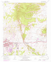 Download a high-resolution, GPS-compatible USGS topo map for Gallup East, NM (1980 edition)