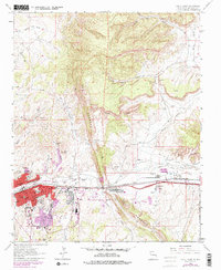 preview thumbnail of historical topo map of McKinley County, NM in 1979