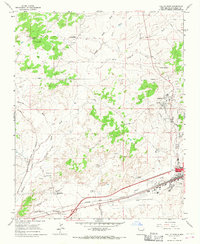 Download a high-resolution, GPS-compatible USGS topo map for Gallup West, NM (1967 edition)