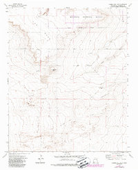 Download a high-resolution, GPS-compatible USGS topo map for Gammil Well NE, NM (1987 edition)