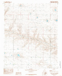 Download a high-resolution, GPS-compatible USGS topo map for Garrett Ranch, NM (1985 edition)