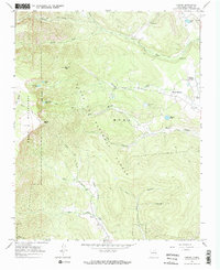 Download a high-resolution, GPS-compatible USGS topo map for Gascon, NM (1968 edition)