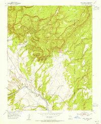 Download a high-resolution, GPS-compatible USGS topo map for Ghost Ranch, NM (1955 edition)
