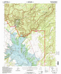 Download a high-resolution, GPS-compatible USGS topo map for Ghost Ranch, NM (1998 edition)