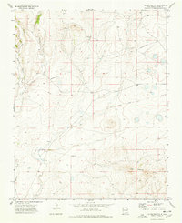 Download a high-resolution, GPS-compatible USGS topo map for Gladstone NW, NM (1977 edition)