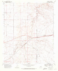 Download a high-resolution, GPS-compatible USGS topo map for Glenrio, NM (1971 edition)