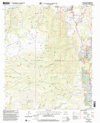 Download a high-resolution, GPS-compatible USGS topo map for Glenwood, NM (2002 edition)