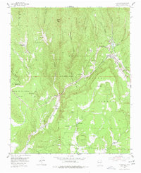 Download a high-resolution, GPS-compatible USGS topo map for Glorieta, NM (1977 edition)