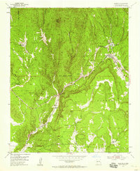 Download a high-resolution, GPS-compatible USGS topo map for Glorieta, NM (1959 edition)