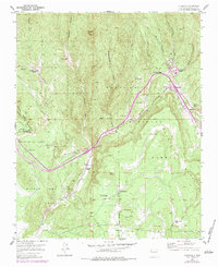 Download a high-resolution, GPS-compatible USGS topo map for Glorieta, NM (1983 edition)