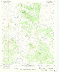 Download a high-resolution, GPS-compatible USGS topo map for Goat Hill, NM (1971 edition)