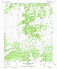 Download a high-resolution, GPS-compatible USGS topo map for Goat Mountain, NM (1981 edition)