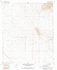 Download a high-resolution, GPS-compatible USGS topo map for Goat Ridge, NM (1986 edition)