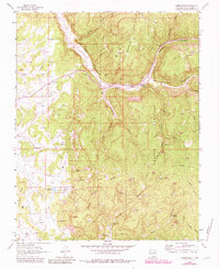Download a high-resolution, GPS-compatible USGS topo map for Gobernador, NM (1983 edition)
