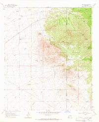 Download a high-resolution, GPS-compatible USGS topo map for Gold Hill, NM (1965 edition)
