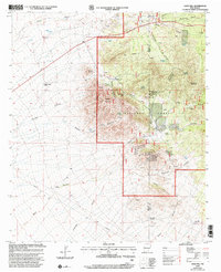 preview thumbnail of historical topo map of Hidalgo County, NM in 1999